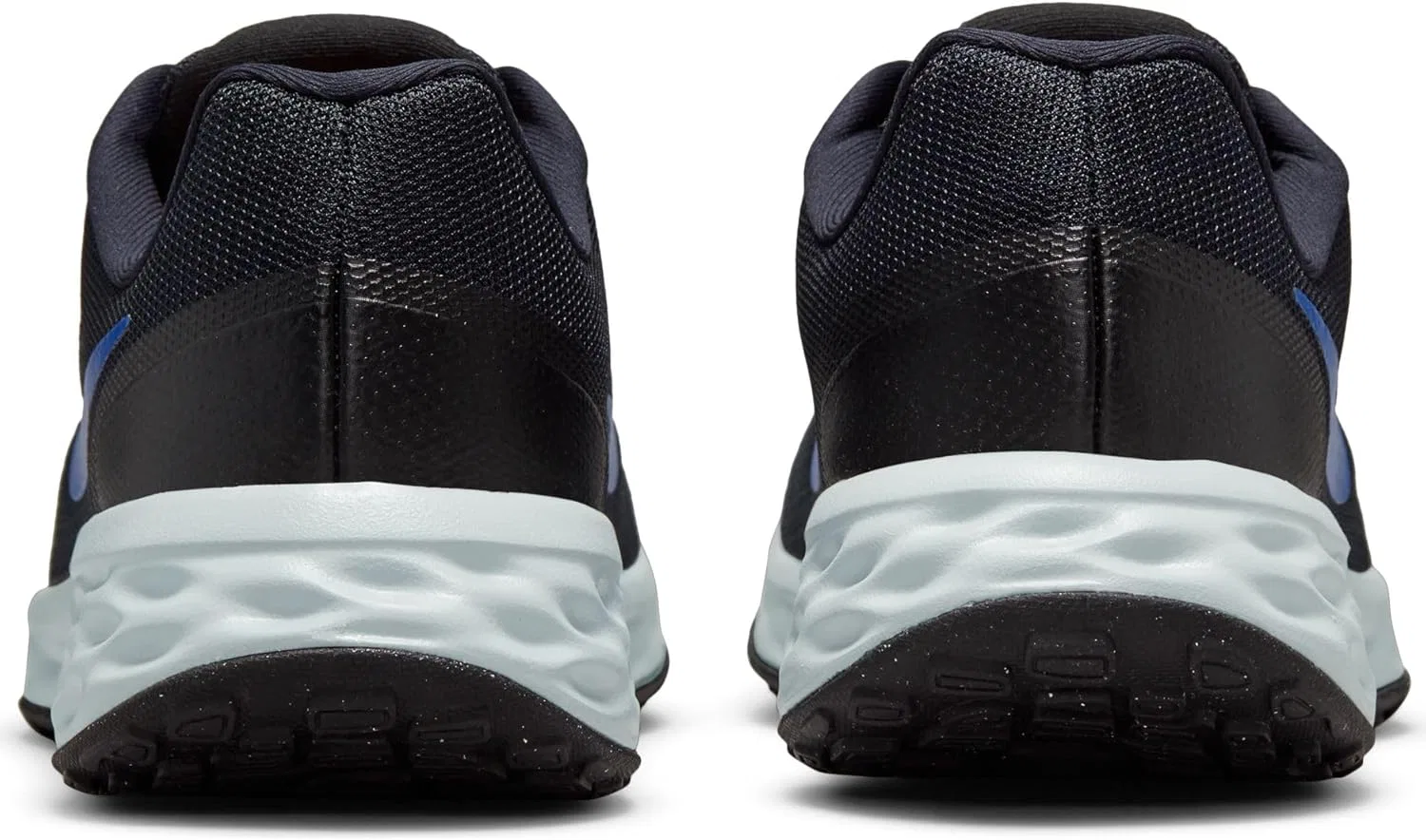 Мужские беговые кроссовки Nike Revolution, Dark Obsidian Hyper Royal Black Grey Fog — фото 3
