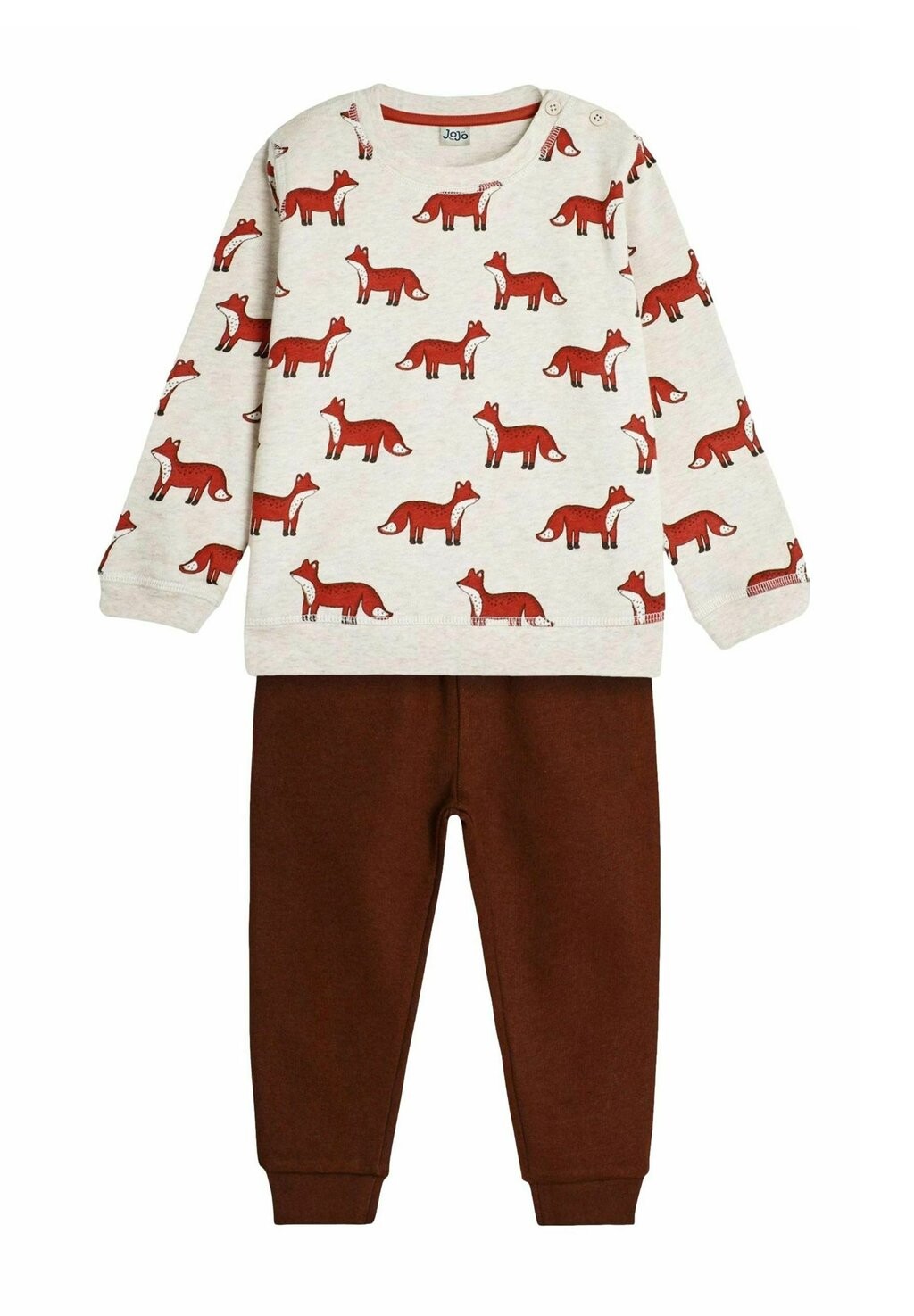 

Спортивный костюм FOX PRINT JOGGER SET- REGULAR FIT JoJo Maman Bébé, бежевый