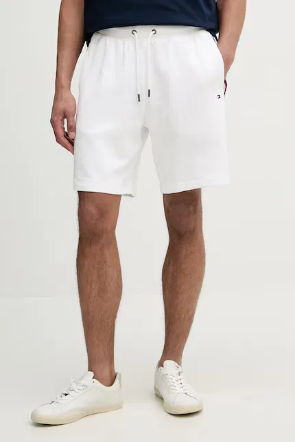 Шорты спортивные из хлопка Tommy Hilfiger, белый