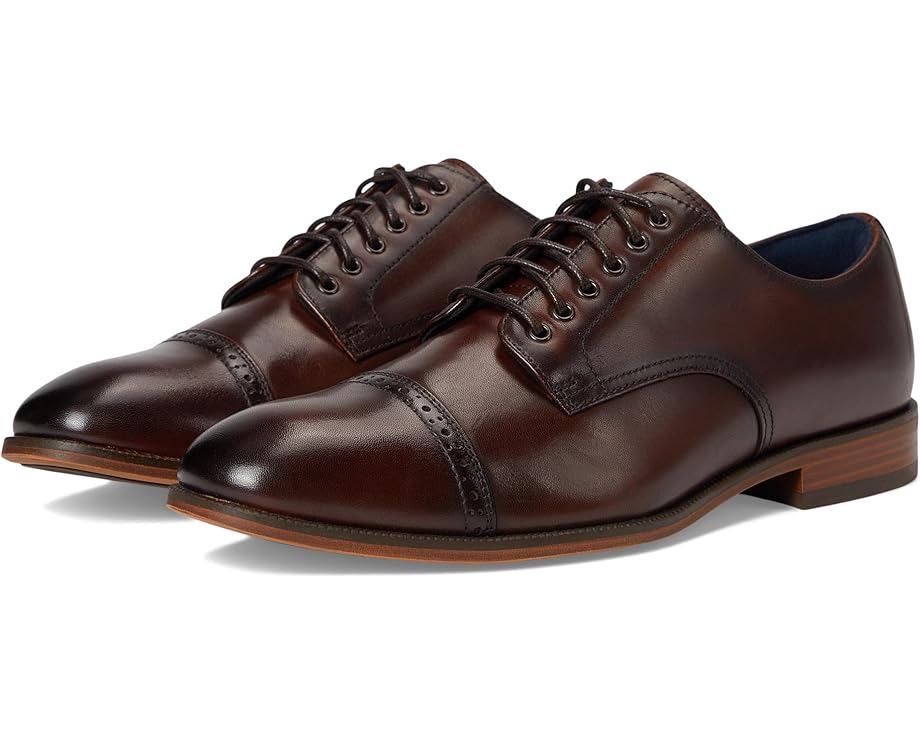 

Оксфорды Stacy Adams William Cap Toe Lace-Up, коричневый