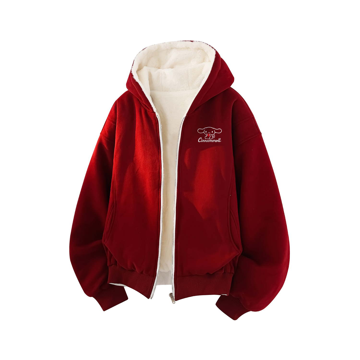 

Свитшот Cinnamoroll Yugui Dog Unisex Sanrio, красный