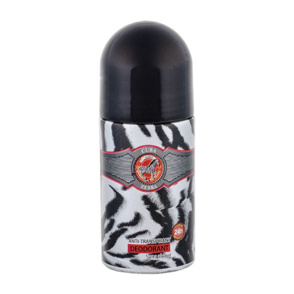 

Шариковый дезодорант для женщин, 50 мл Cuba Original Jungle zebra