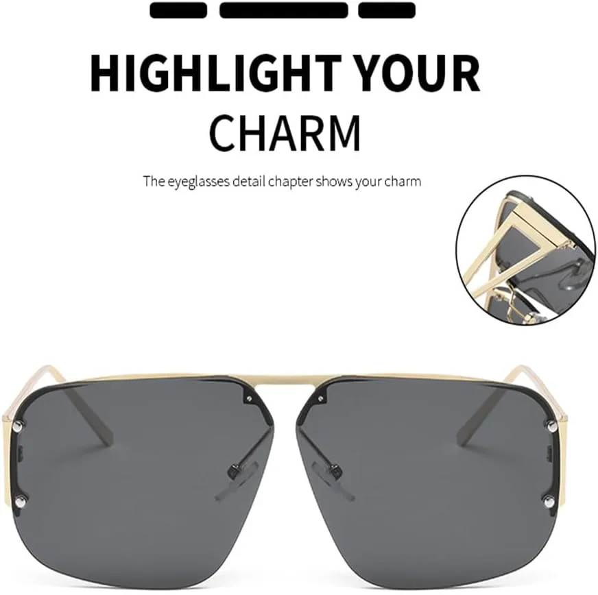 

Женские винтажные металлические солнцезащитные очки, модные женские очки с градиентными цветными линзами и защитой от УФ-излучения UV400 KTUCN, Gold Pink Yellow