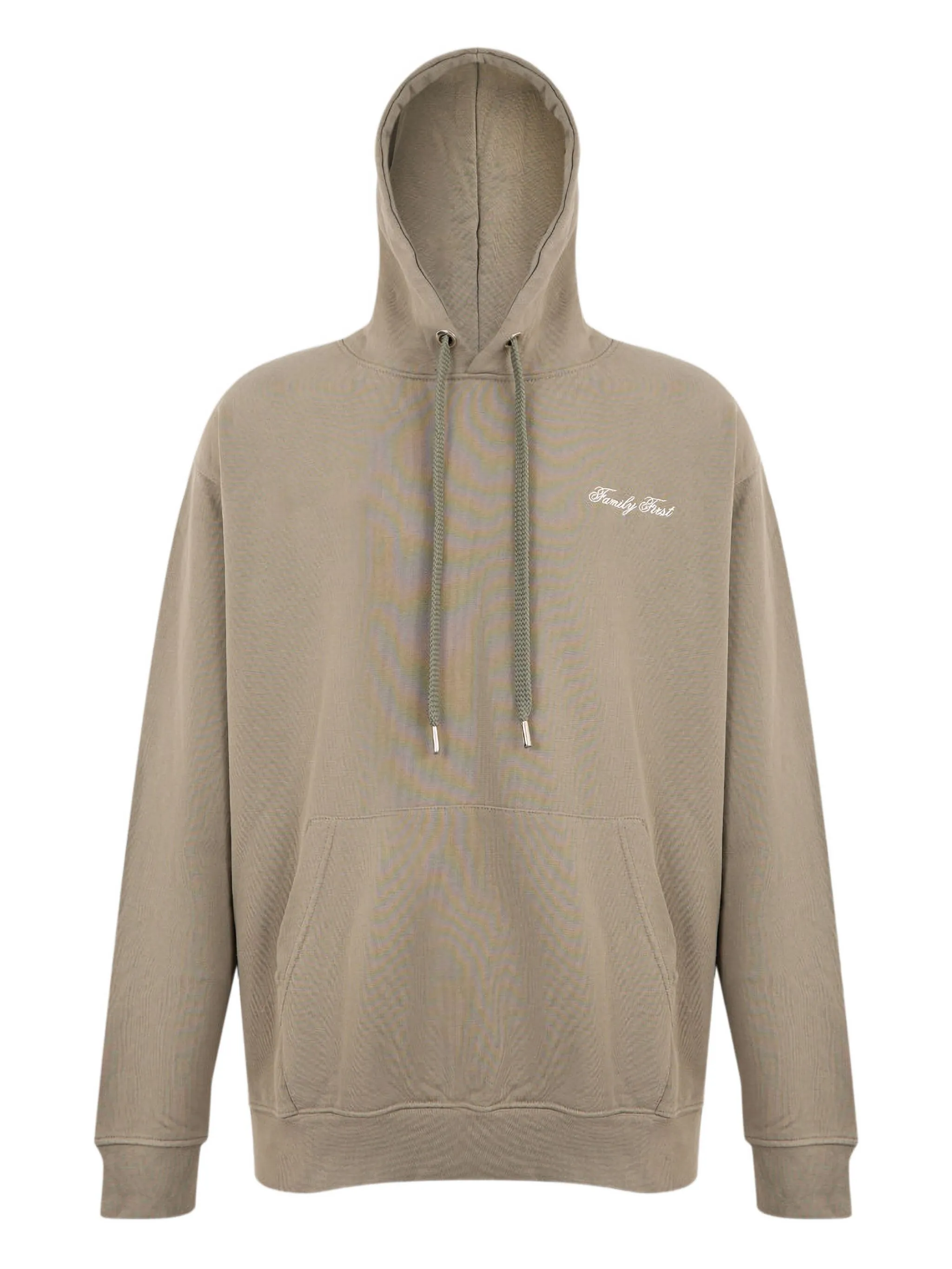 

Худи с вышивкой Family First, зеленый