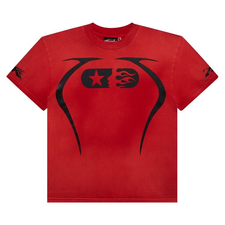 

Футболка Hellstar Warm Up T-Shirt Red, красный