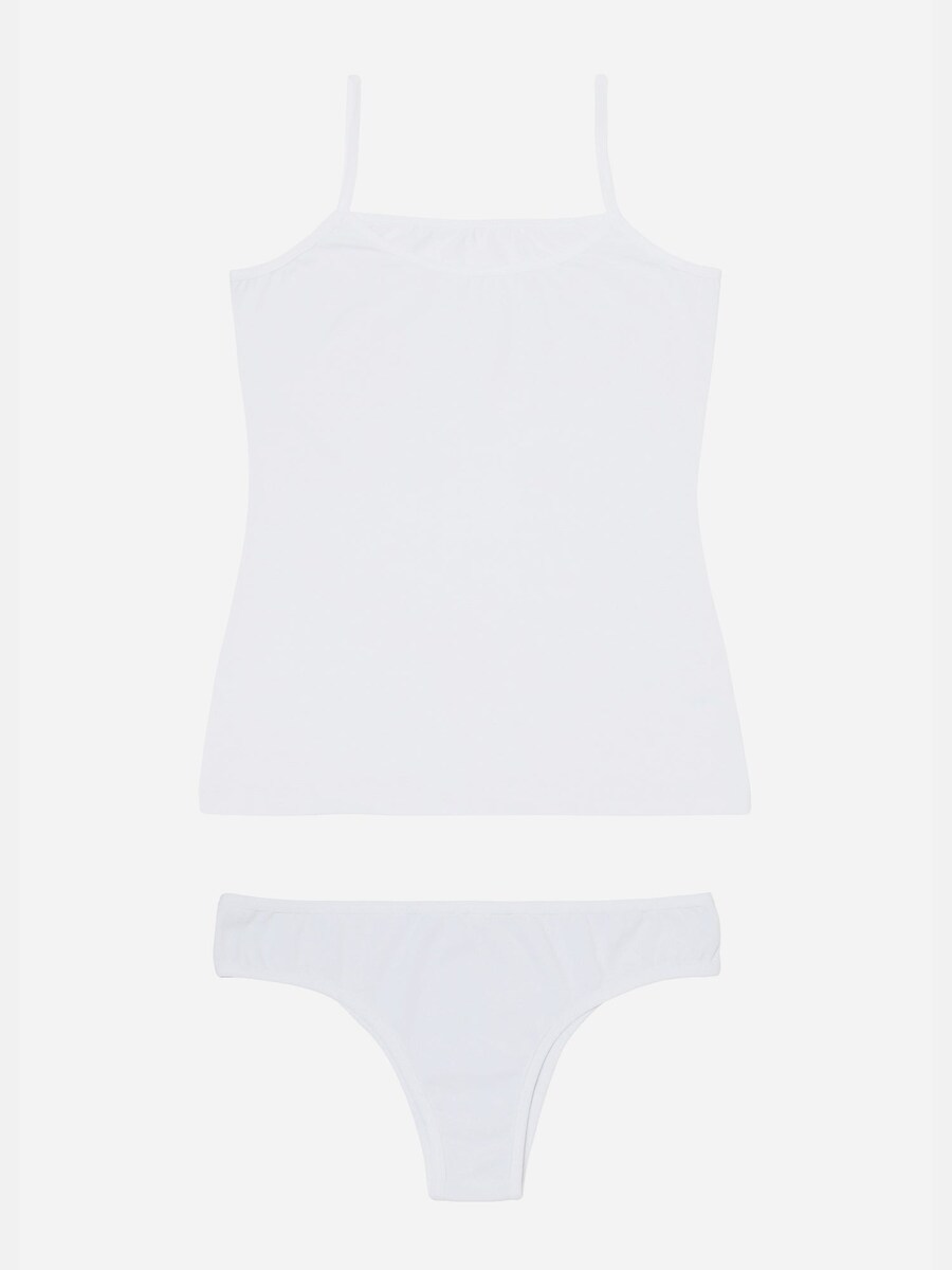 

Короткий пижамный комплект Tazzio F907, белый