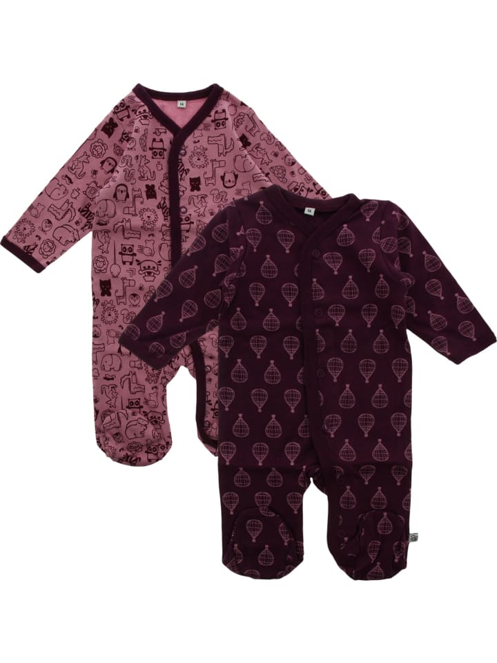 

Pippi Babywear Детская пижама фиолетового цвета