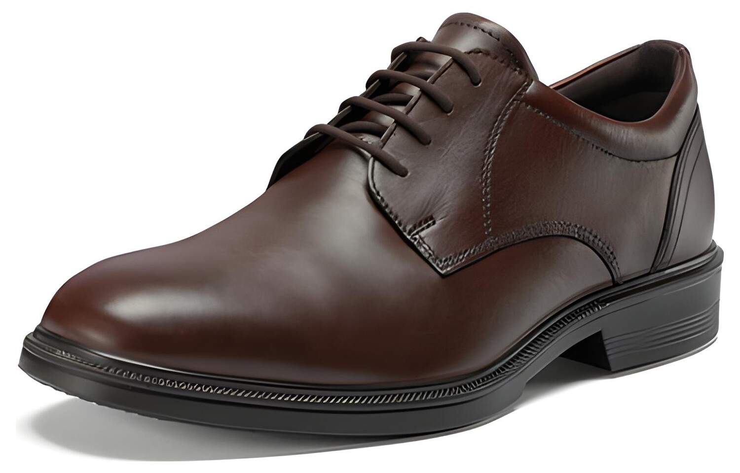Мужские туфли Ecco Men's Casual Shoes Men Low-Top Brown — фото 2