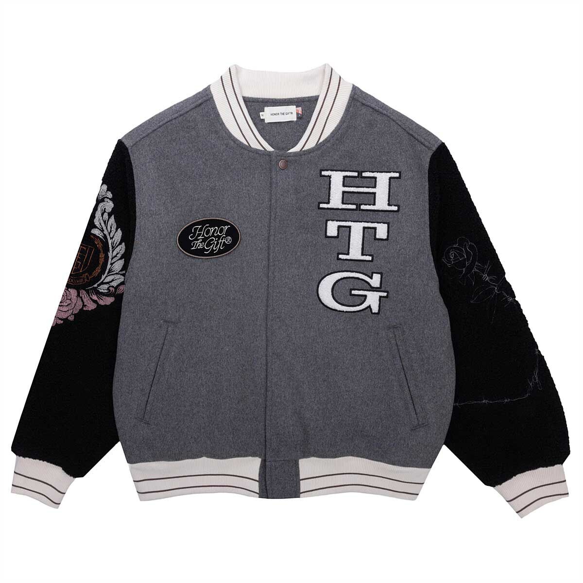 

Куртка HTG LETTERMAN JACKET Honor The Gift, цвет Braun