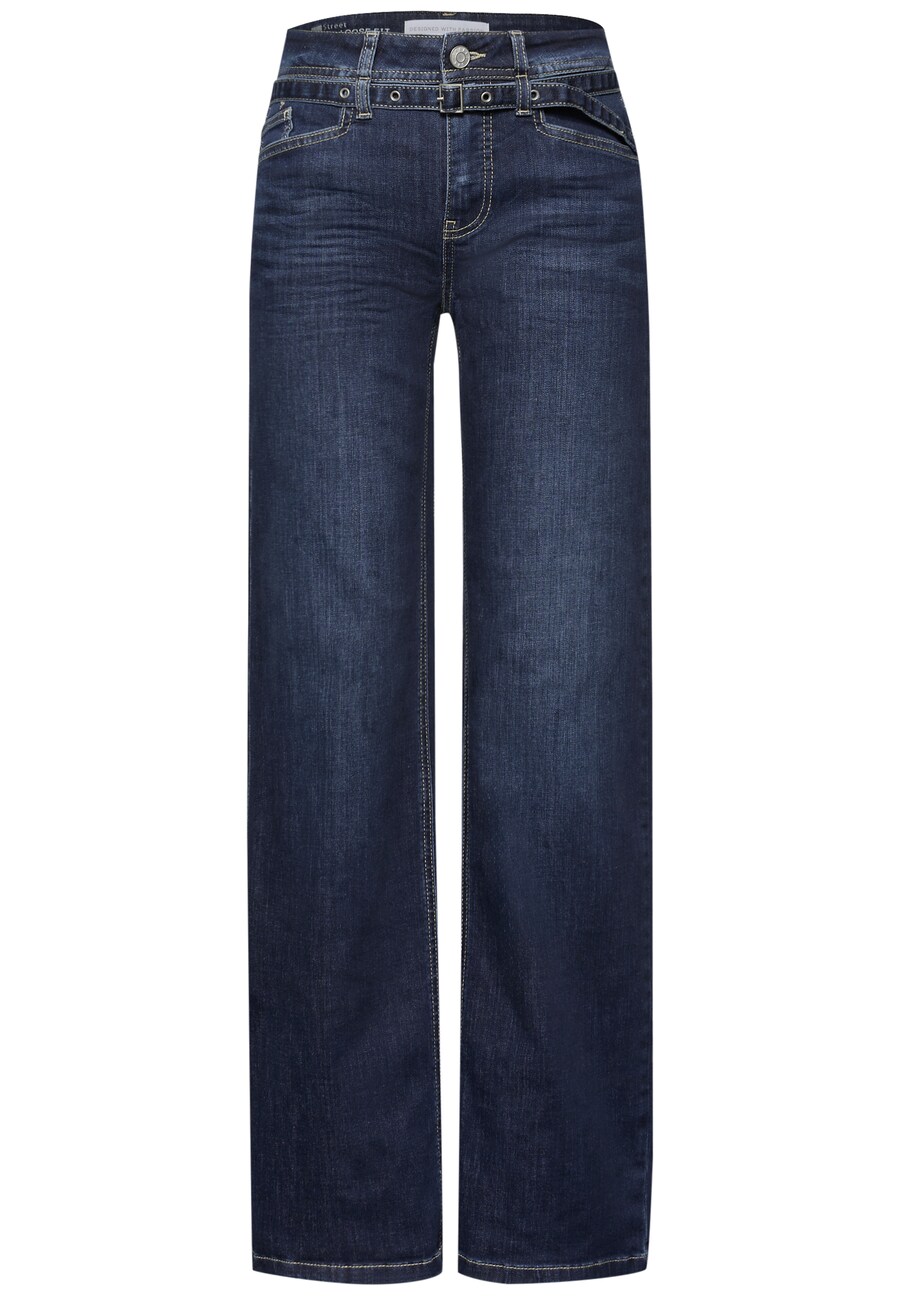 

Джинсы свободного кроя STREET ONE, синий