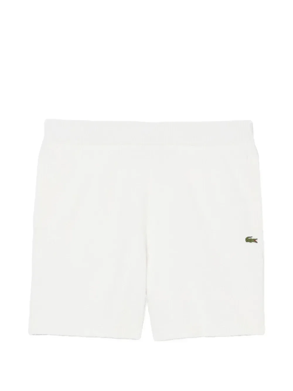 Шорты с нашивкой-логотипом и карманами Lacoste, бежевый