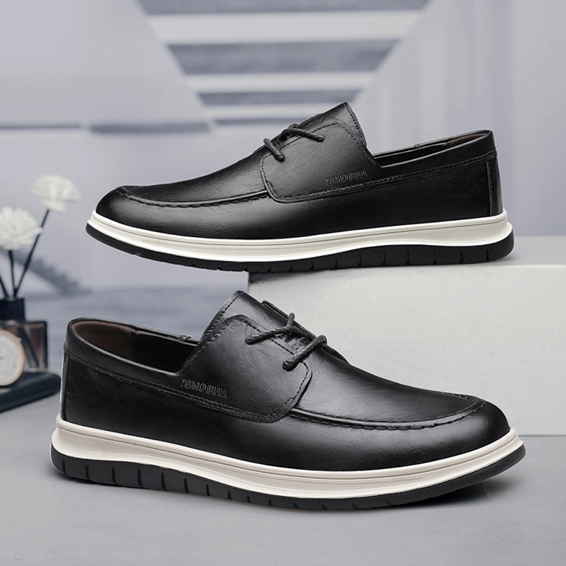 XIMO BULL Мужские повседневные туфли светло-коричневые, цвет Light Brown — фото 4