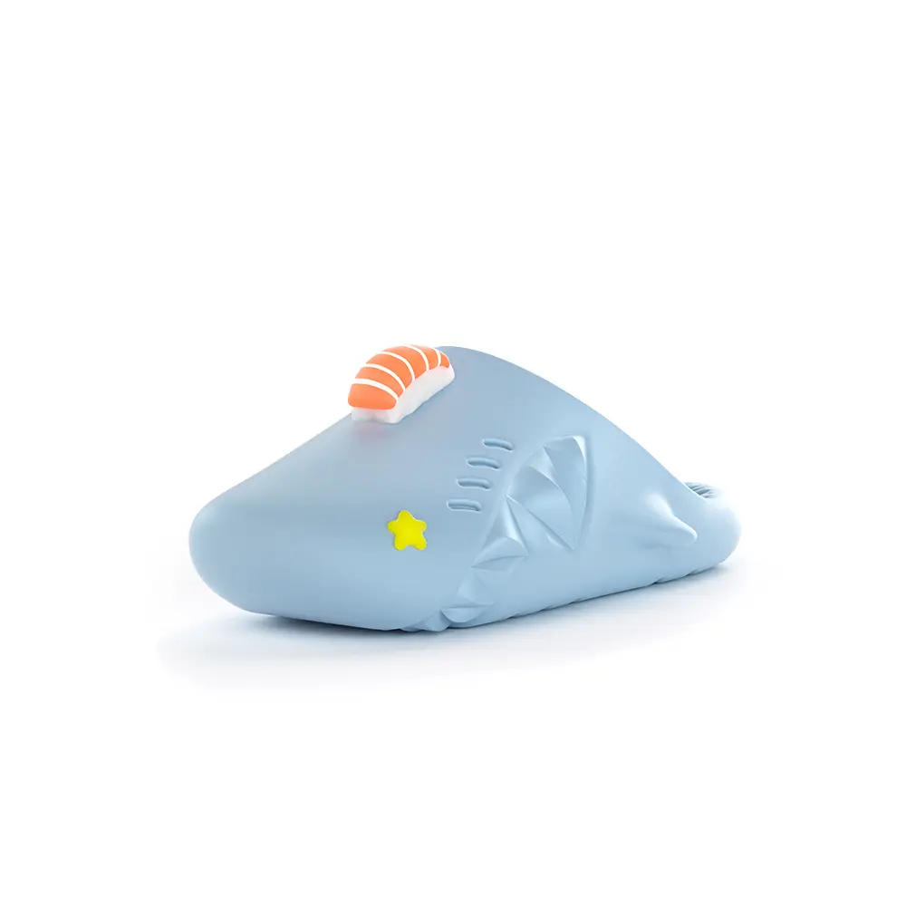 

HelloSlippers Акулакикс Мьюл Суши, закрытые тапочки унисекс синие, цвет Blue