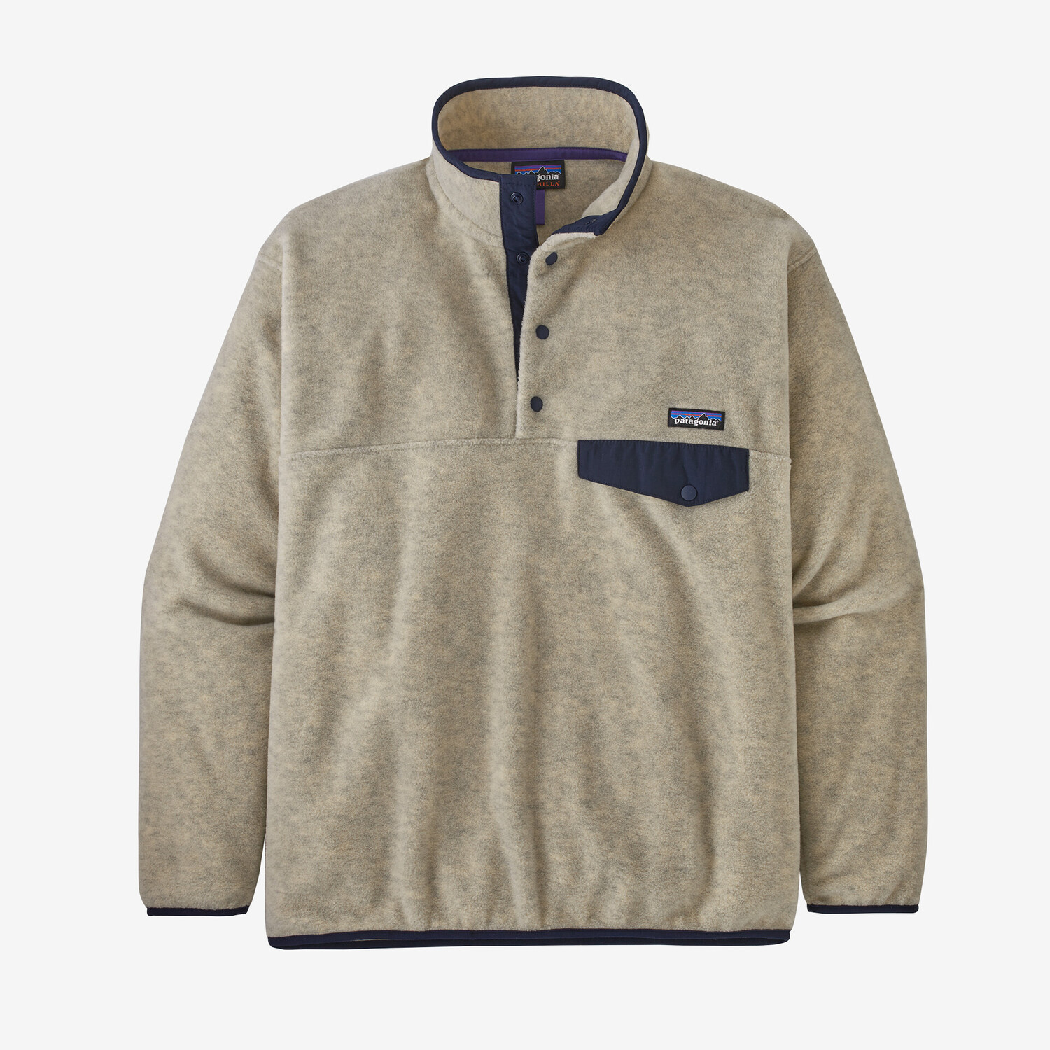 

Мужской флисовый пуловер Synchilla Snap-T Patagonia, цвет Oatmeal Heather