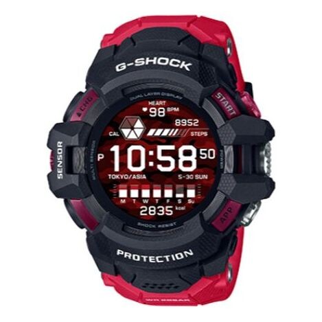 

Часы CASIO G-Shock Digital 'Black Red', черный