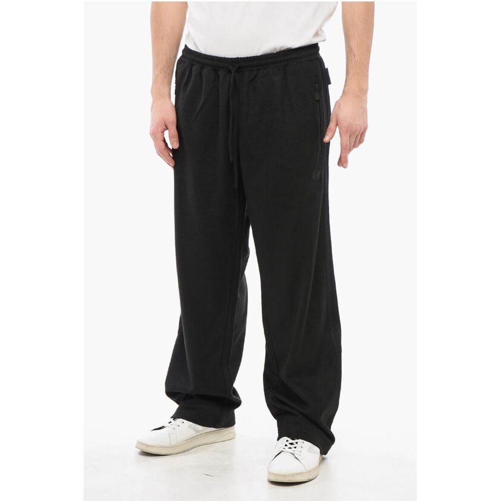 

Джоггеры из смесовой шерсти с деталями тон в тон Adidas, Black