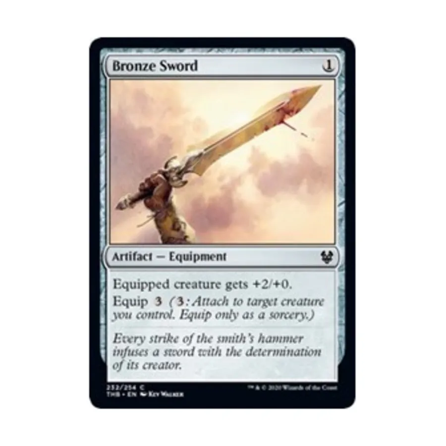 

CCG Бронзовый Меч (С) (Фольга), MTG - Theros Beyond Death