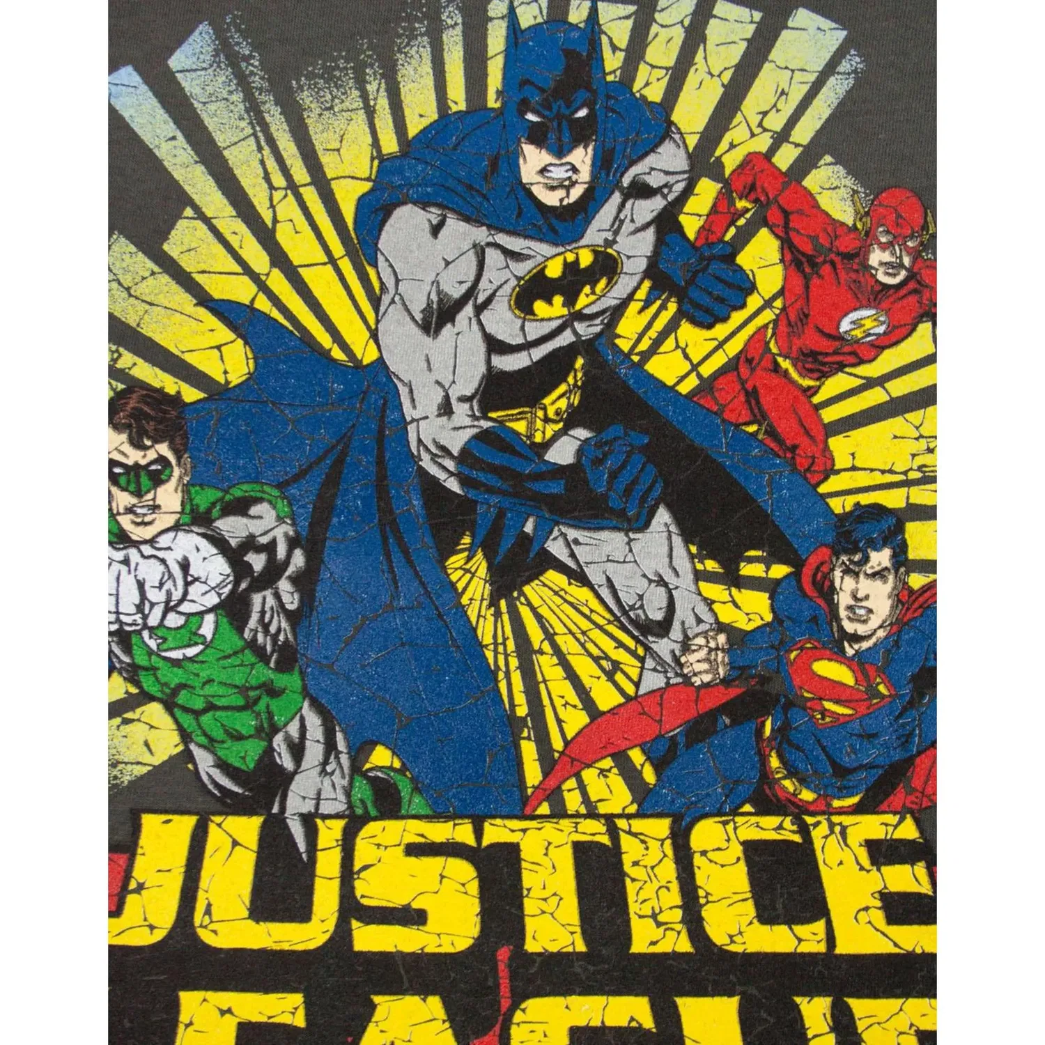Футболка детская с принтом Justice League DC Comics, мультиколор — фото 4