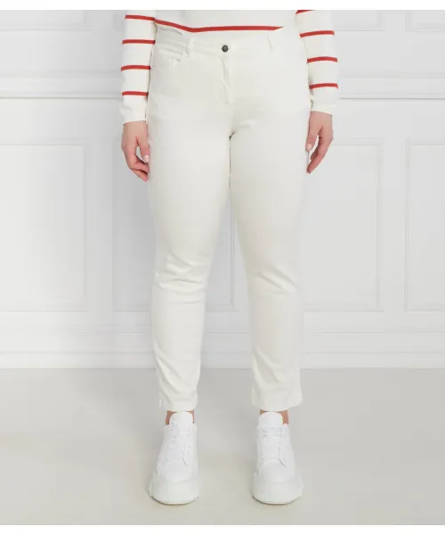 

Джинсы больших размеров Cropped fit Persona By Marina Rinaldi, бежевый