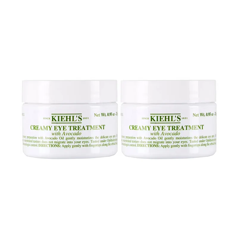 Kiehl's Крем для век авокадо защитный, осветляющий, подтягивающий, увлажняющий, против темных кругов, 28ml*2