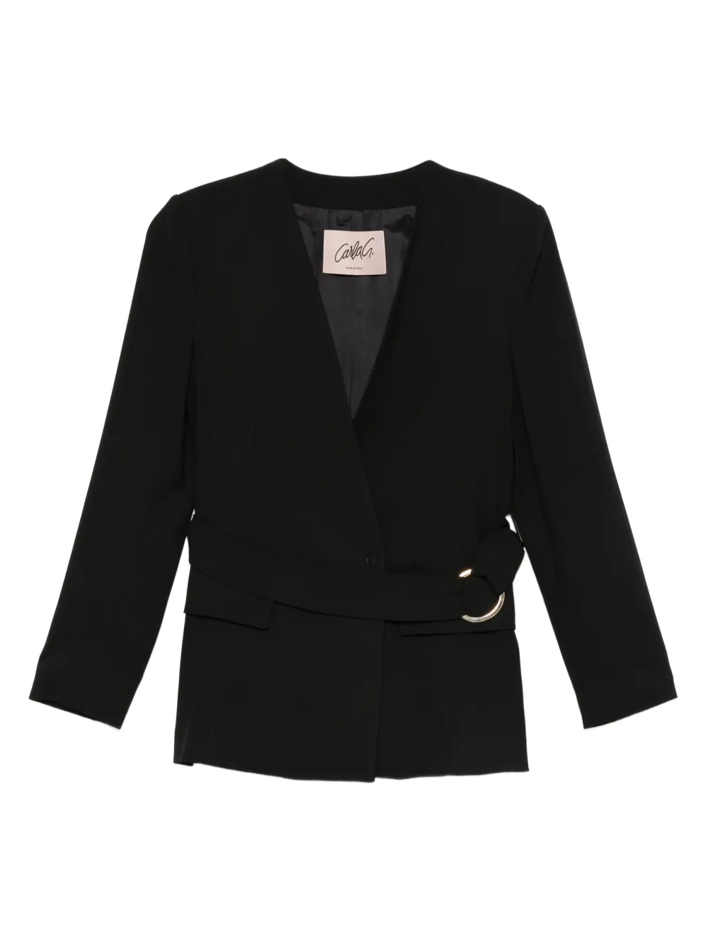 

Куртка с поясом Carla G., черный