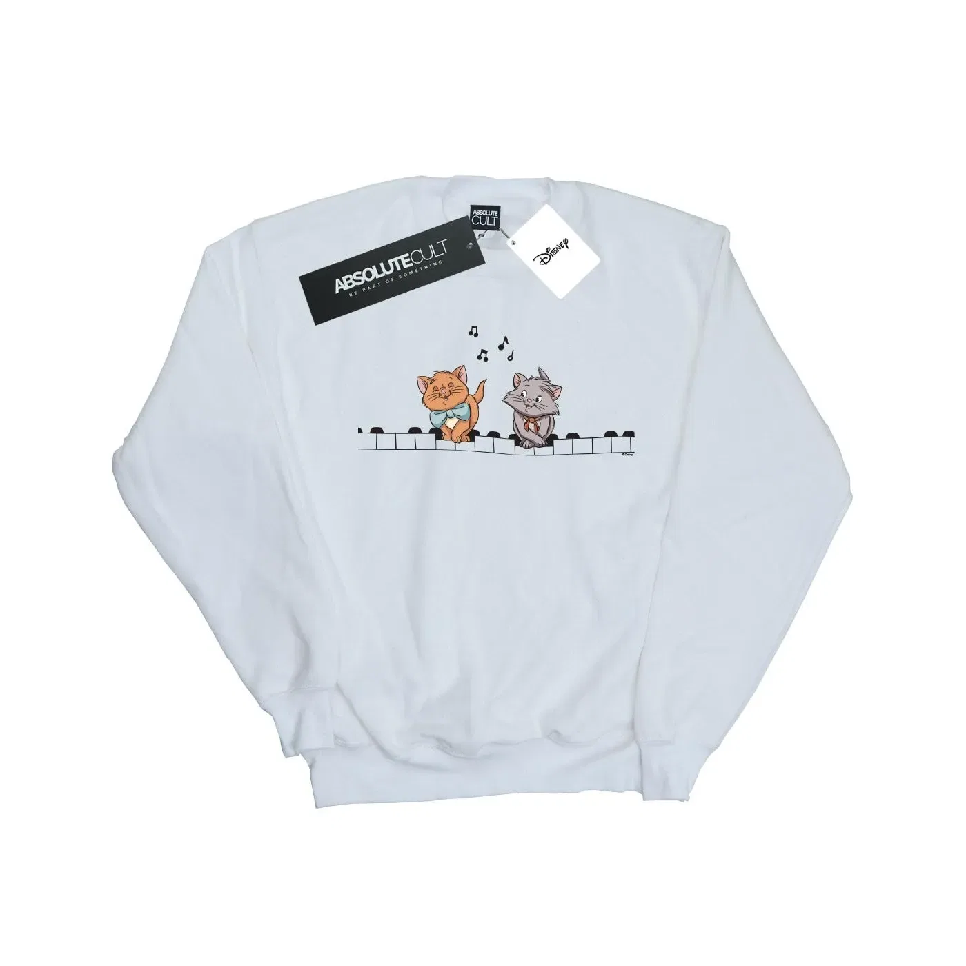 Свитшот The Aristocats Piano Players Disney, белый — фото 2