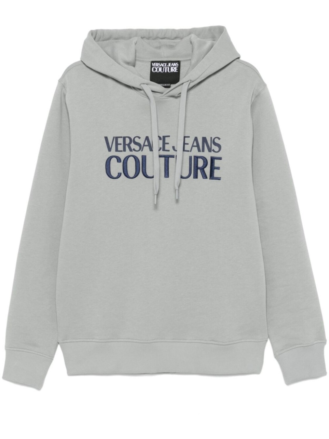 

Versace Jeans Couture худи с логотипом, серый