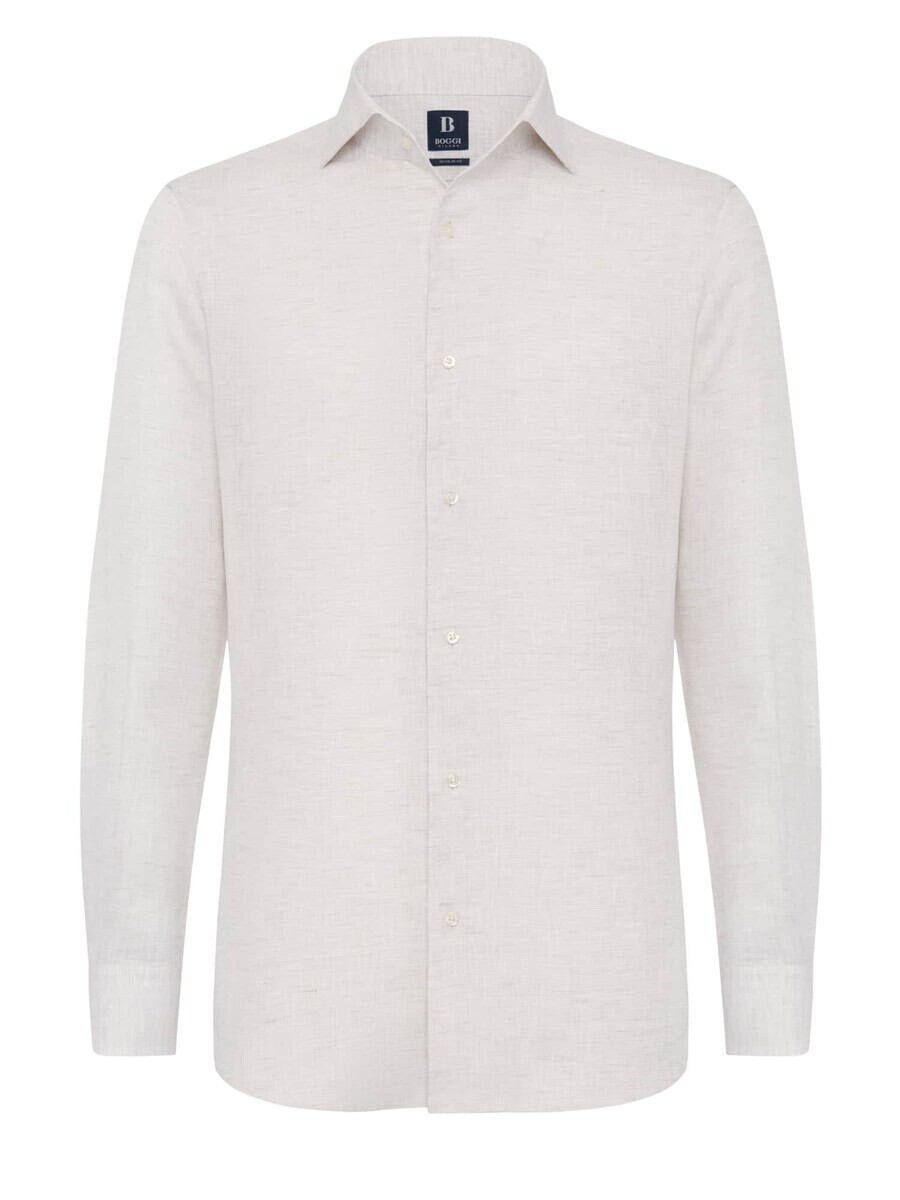 

Деловая рубашка Boggi Milano Regular fit Business Shirt, белый