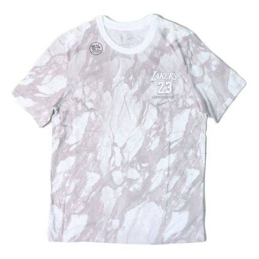 

Футболка mvpdri-fit nba los angeles lakers short sleeve white Nike, белый