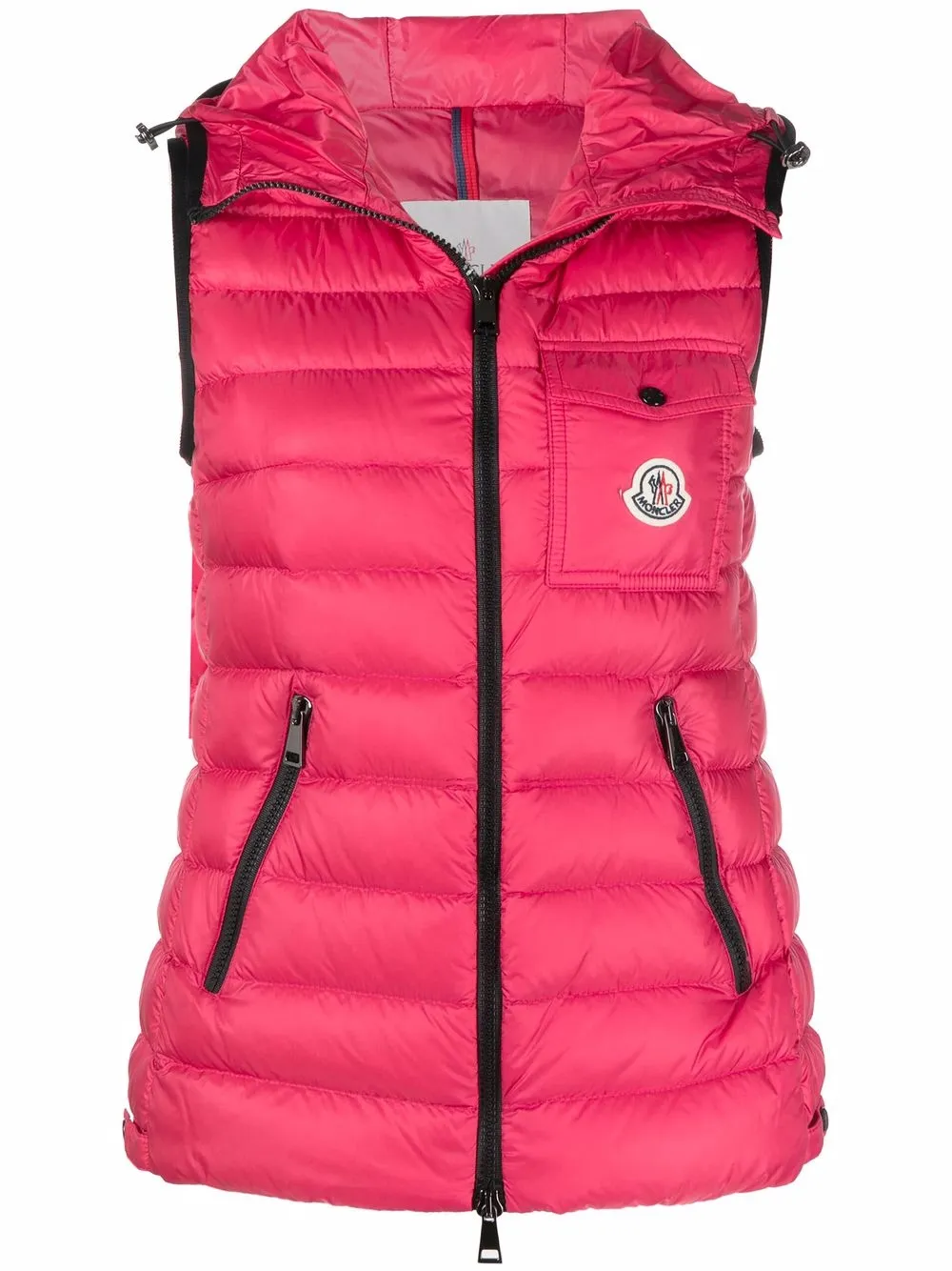 

Дутый жилет Glyco MONCLER, розовый