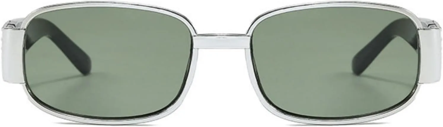 

Солнцезащитные очки Willochra прямоугольной формы для женщин, 90-е годы, металлическая оправа, винтажные квадратные солнцезащитные очки для мужчин и женщин, C7