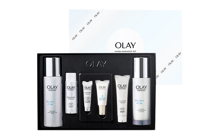 Olay Ультра влагостойкий bright white глянцевый набор для ухода за кожей увлажняет и питает — фото 4