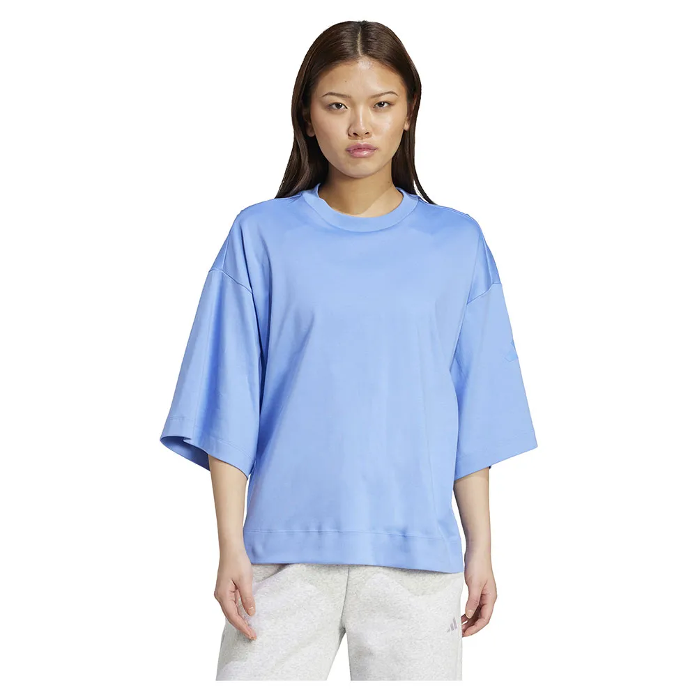 

Футболка с коротким рукавом adidas All Soft Lux Loose, синий