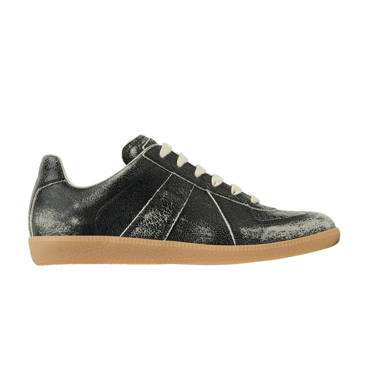 Кроссовки Maison Margiela Maison Margiela Wmns Replica Sneaker 'Black White Distressed', серый
