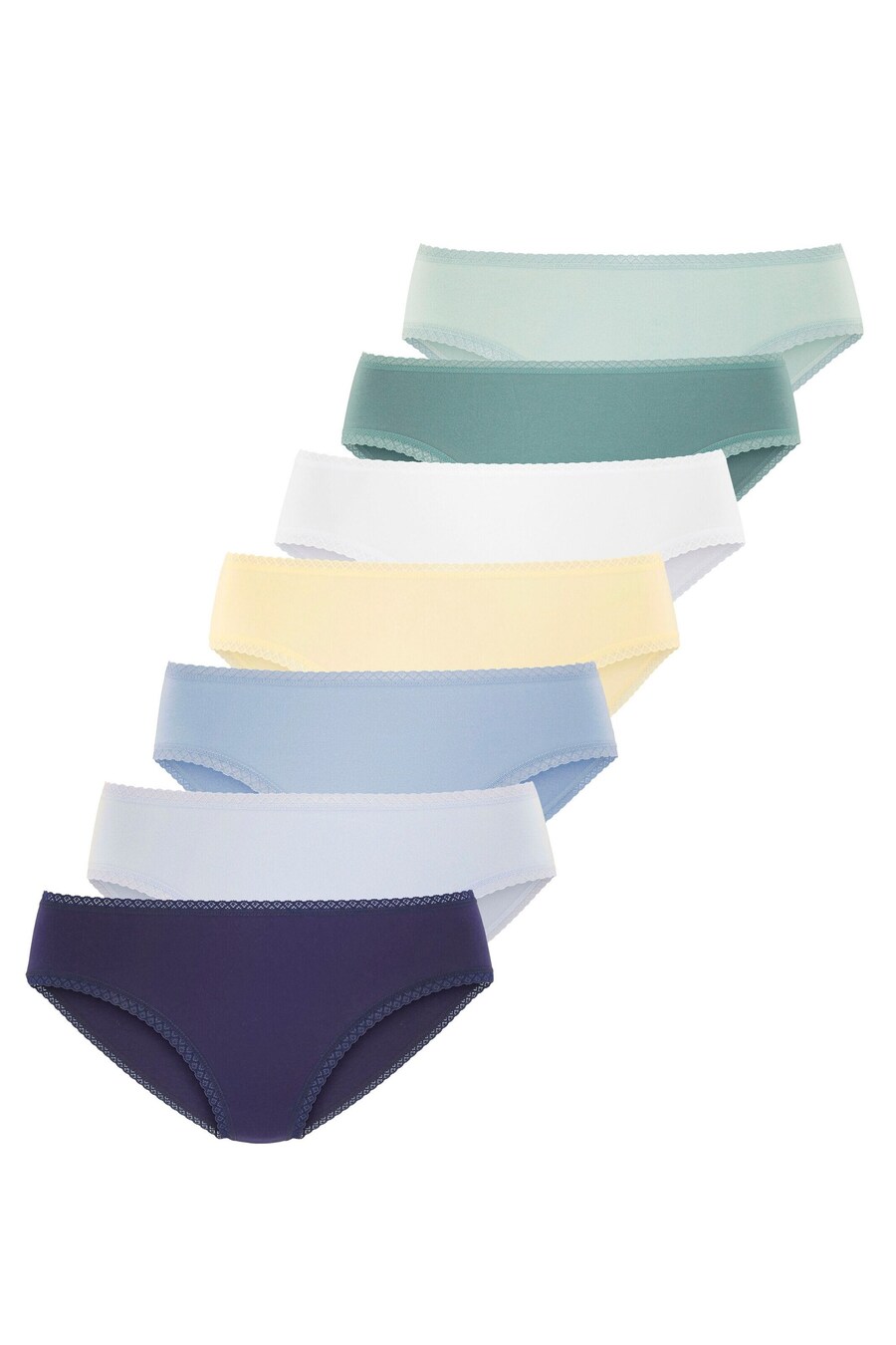

Трусики VIVANCE, цвет Navy/Sky blue/Light blue/Jade/Light green