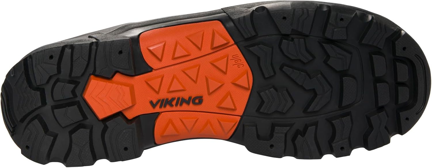 Треккинговые кроссовки Viking унисекс, темно-коричневый — фото 3