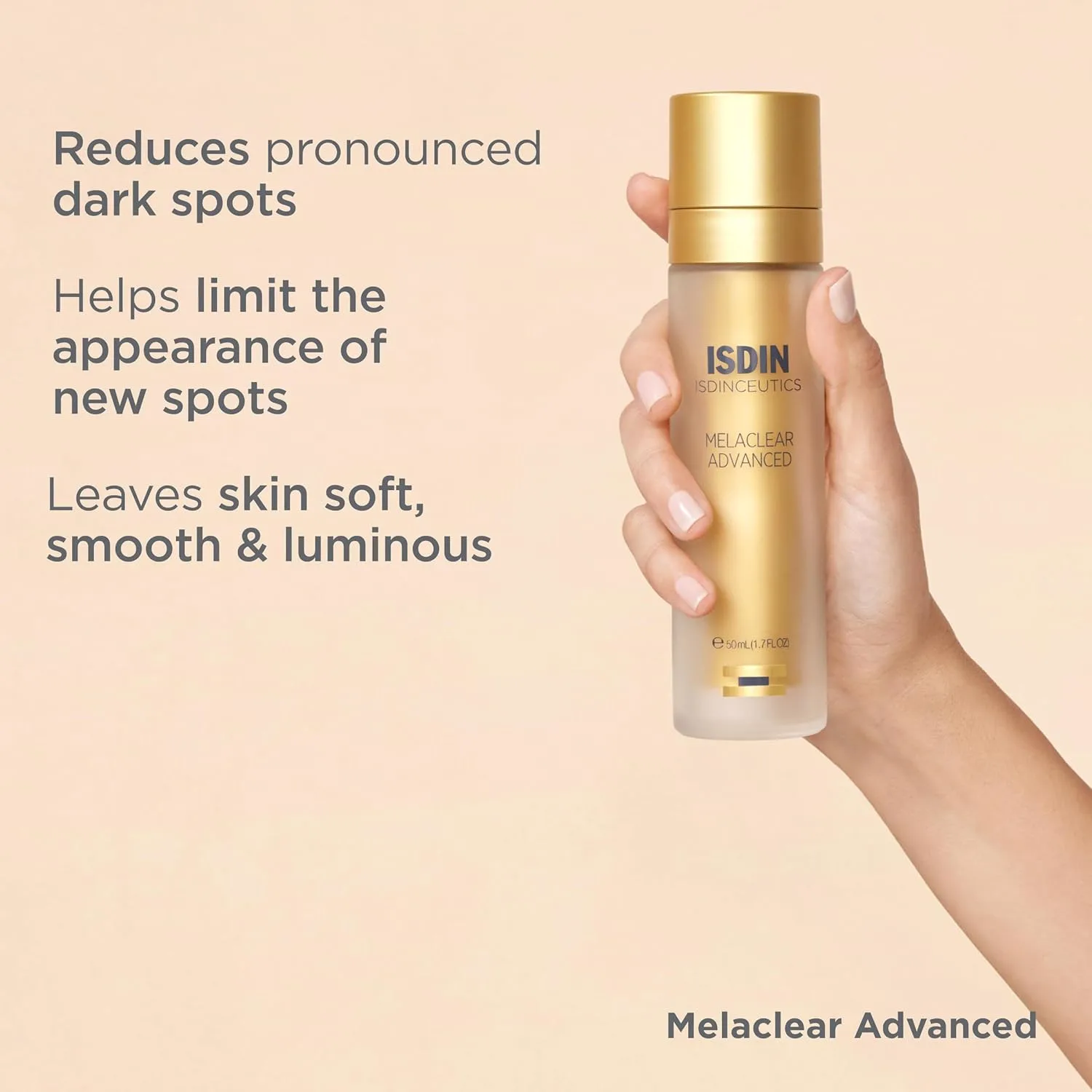 ISDIN Isdinceutics Melaclear Advanced Eco Refill (1.7 Fl Oz) | Сыворотка-корректор темных пятен для лица с ниацинамидом | Уменьшает выраженные темные пятна, Eco-Refill — фото 4