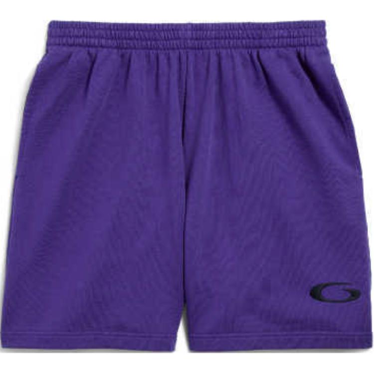 

Футболка FW25 повседневные шорты Regular Fit мужские Balenciaga, темно-фиолетовый