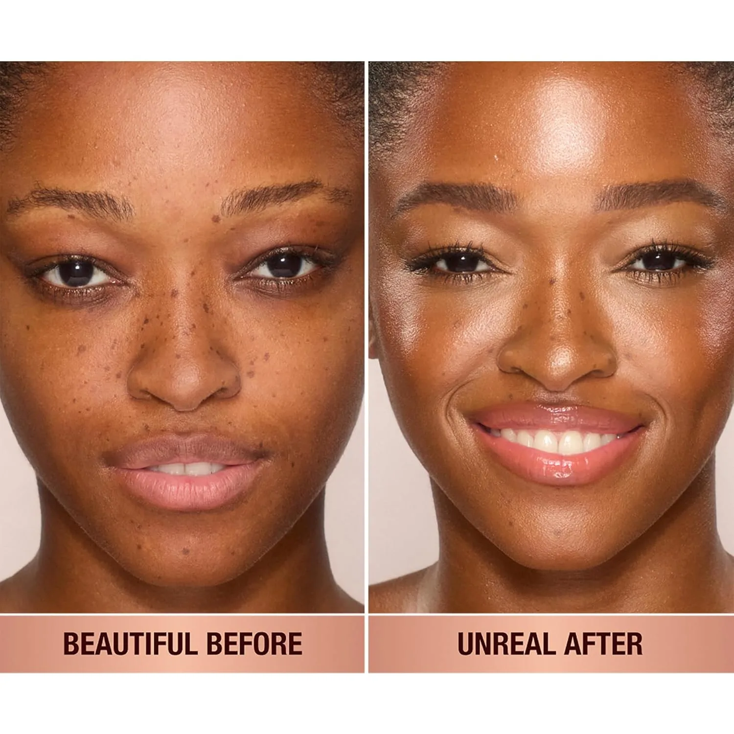 Charlotte Tilbury Unreal Skin Tint & Sheer Glow Hydrating Foundation Stick - кремовая тональная основа с легким покрытием и увлажняющим эффектом, 12.5 Tan - Tan-deep with neutral undertones — фото 2