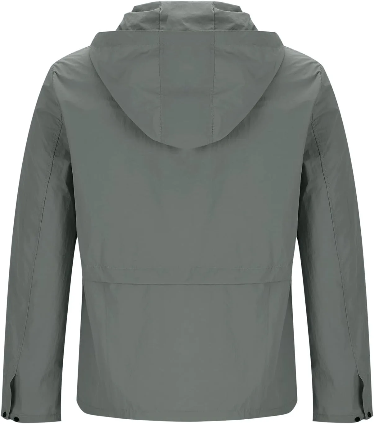 Мужская толстовка с капюшоном на молнии Lightweight Big and Tall — фото 4