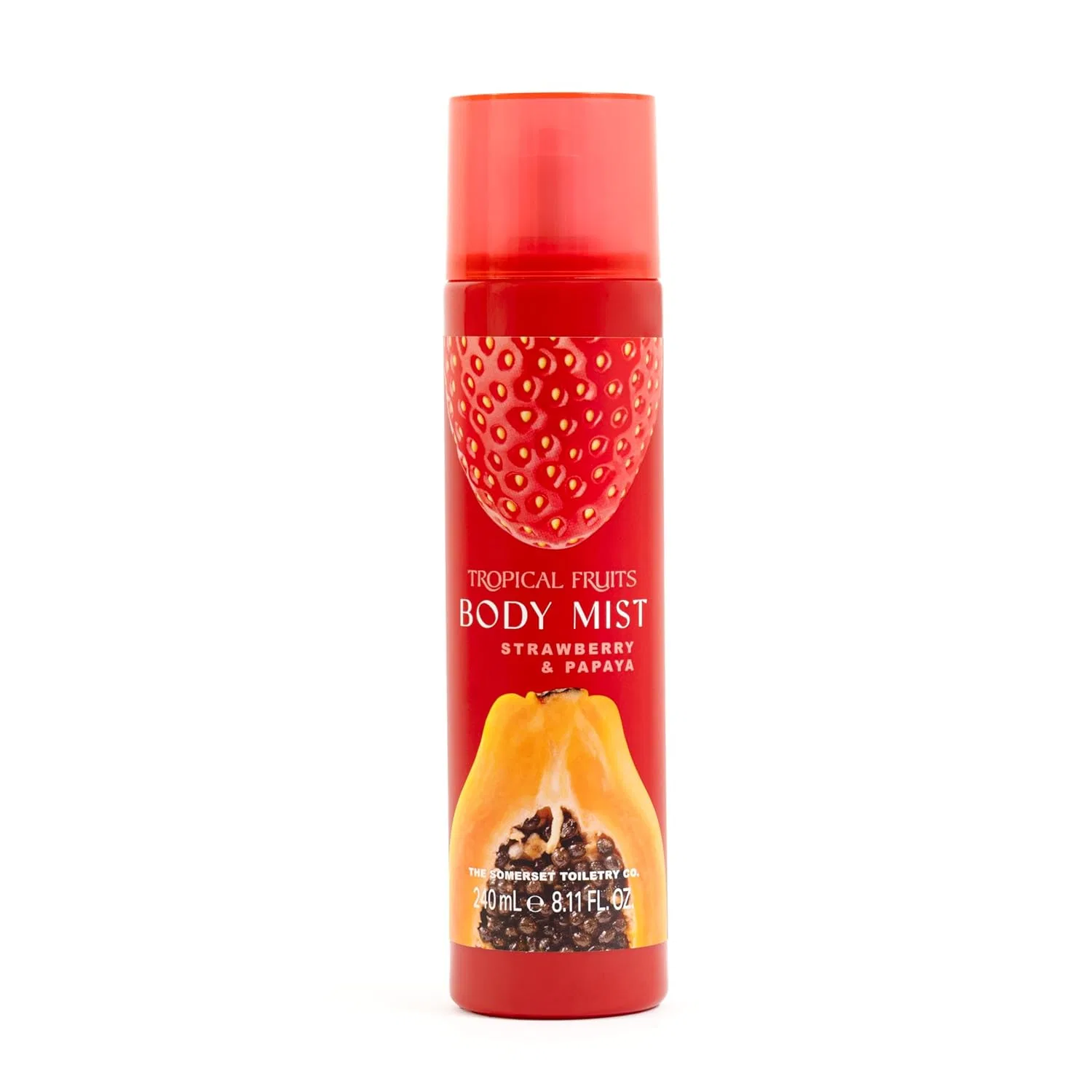 Спрей для тела Tropical Fruits с ароматом клубники и папайи 240 мл The Somerset Toiletry Company Limited