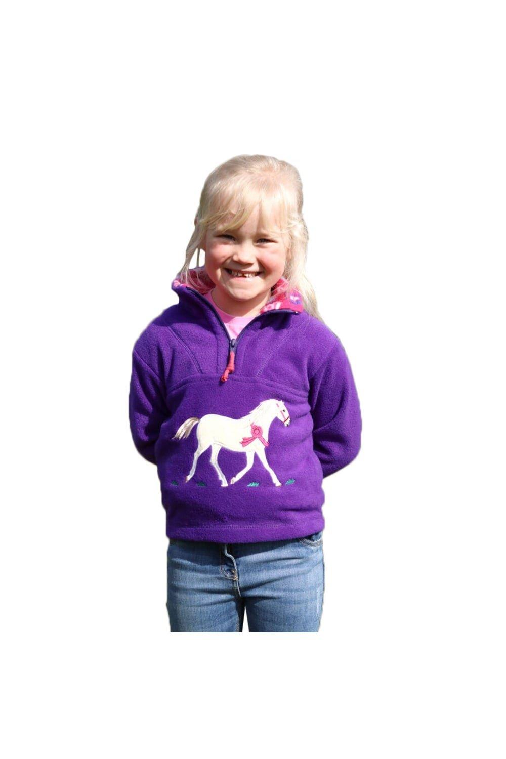 

Флисовый топ Champion Pony British Country Collection, фиолетовый