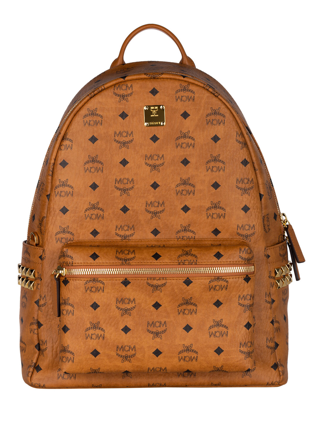 

Рюкзак stark candy red m MCM, цвет COGNAC