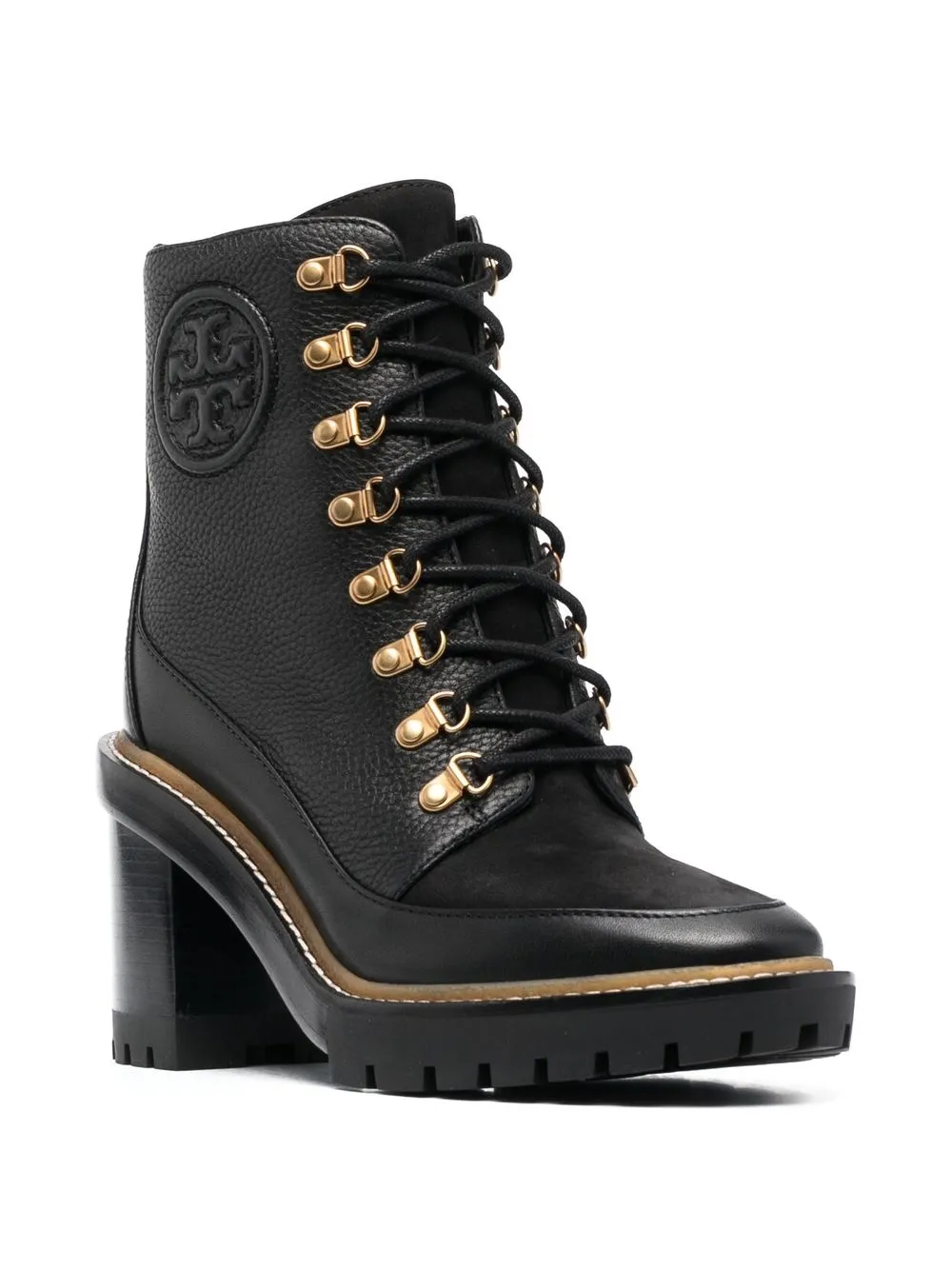 Ботильоны на каблуке Tory Burch, черный — фото 2