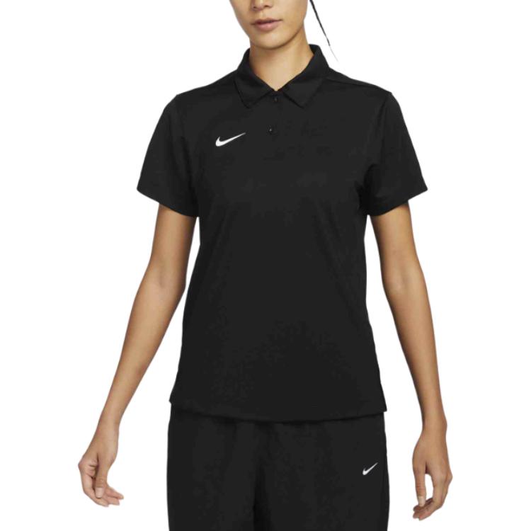 Nike Футболка Dri Fit Regular женская черная — фото 3