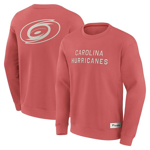 

Мужской свитшот carolina hurricanes elements future ground lettering красный Fanatics
