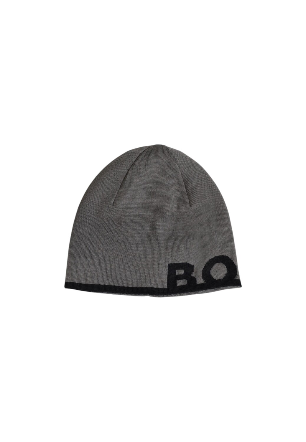 

Шапка BOSS с логотипом, серый
