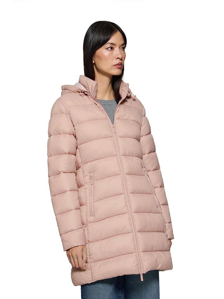 

Polo Club Стеганое пальто розового цвета