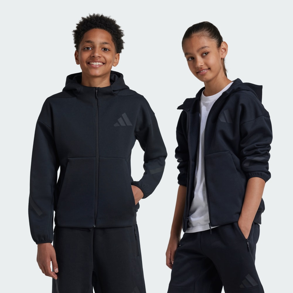 

Спортивный костюм Adidas Z.N.E. Full-Zip Hooded Track Jacket, цвет Black/Black