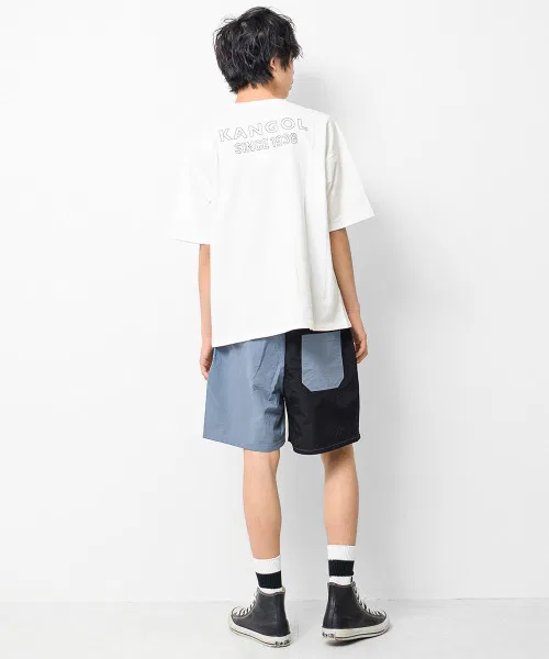 Детская футболка с вышивкой Kangol Kids чёрная — фото 4